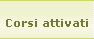 Corsi attivati